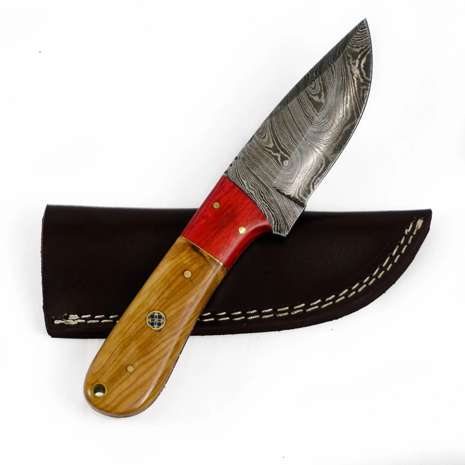 Skinning knives work by using a curved, sharp blade designed to separate skin from meat wi...