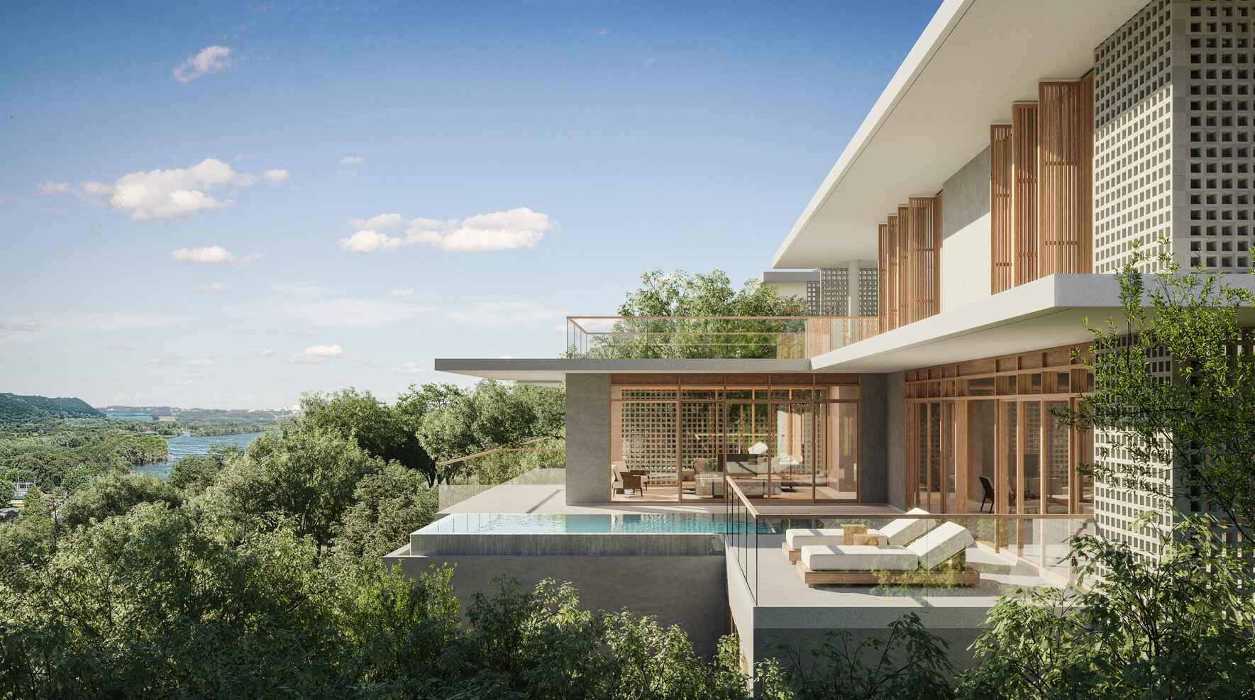 Sun Estates masterfully merges modern design with traditional Goan architecture to create ...