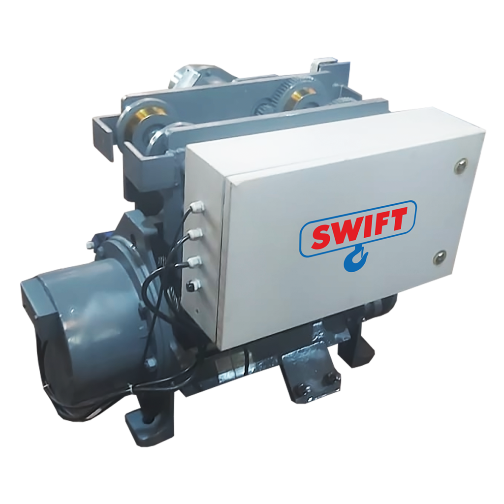Swift Electric Wire Rope Hoists ensure safe, efficient, and reliable lifting in manufactur...