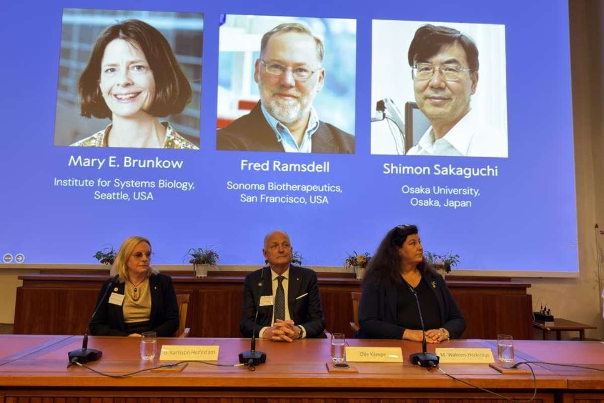 The 2025 Nobel Prize in Physiology or Medicine was awarded Monday to three scientists—Ma...