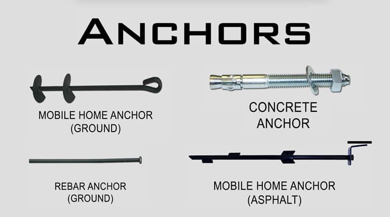 There are many different types of anchors for metal buildings that can be used for install...