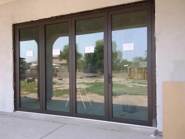 To get a panoramic view from your living room, you install a glass-pane panoramic door. Th...