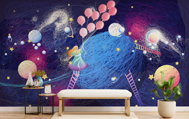 Transform your child's bedroom with fun and functional wallpaper options. From playful pat...