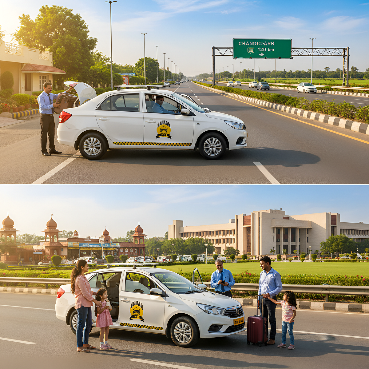 Travel conveniently with VahanSewa, your trusted partner for New Delhi to Chandigarh Taxi ...