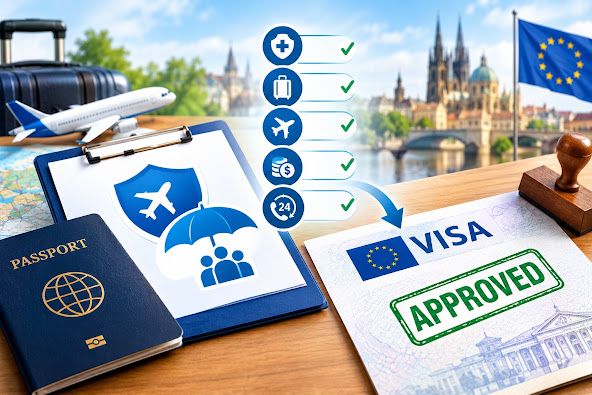 Travel insurance  is an important part of a Schengen visa application because it provides ...