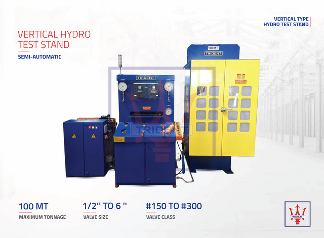 Trident Hydro Solutions specializes in Vertical Test Stands, Valve Test Rigs, Hydraulic Pr...
