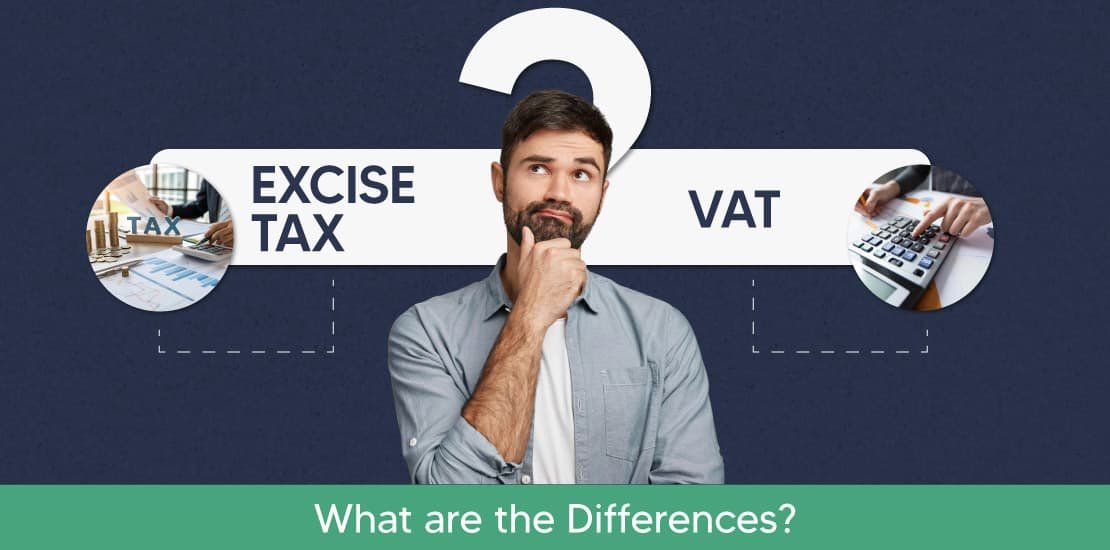 Understand excise tax vs VAT in the UAE, key differences, rates, products covered, and com...