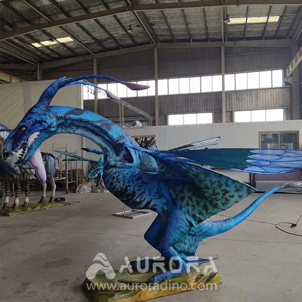 Unleash fantasy with our life-size Robotic Dragon from Aurora Dino! Designed with cutting-...