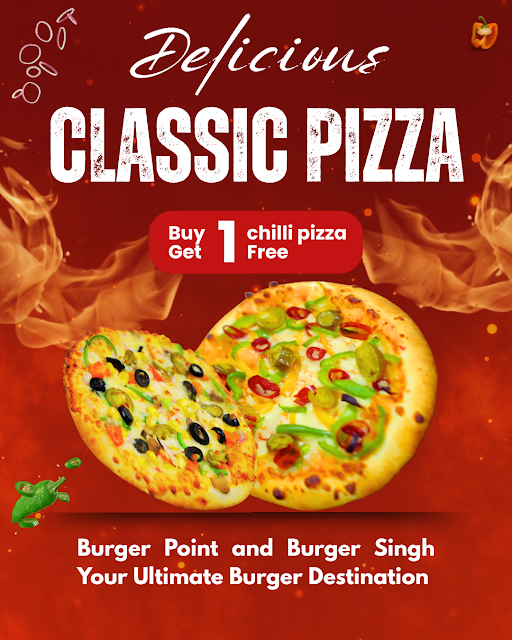 Want a burger loaded with flavor? Burger Point and Burger Singh bring you the best combina...