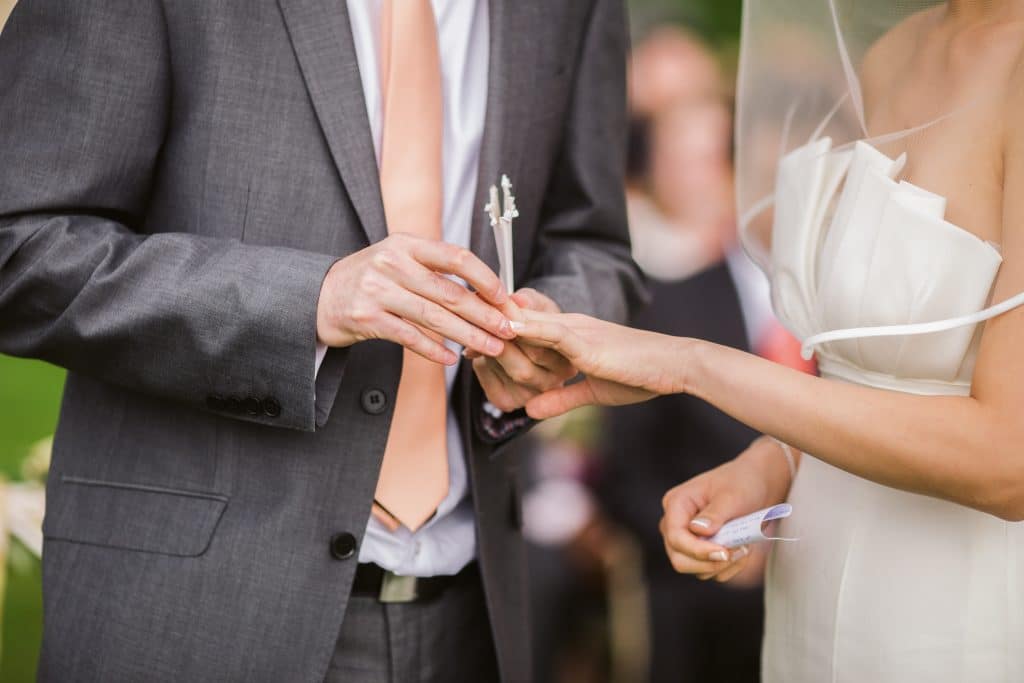 Why is it that people get married?  Just speaking from my own experience, about 27 years ...