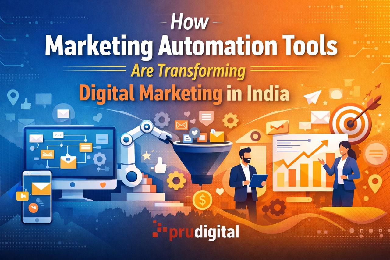 With help from Prudigital Media, businesses can use marketing automation software in India...
